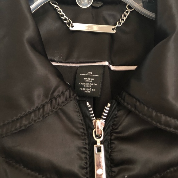 Black Puffer Jacket - Picture 2 of 6